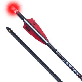 TenPoint CenterPunch HPX Alpha Blaze Carbon Arrows 20 in. Alpha Blaze Lighted Nocks 3 pk.