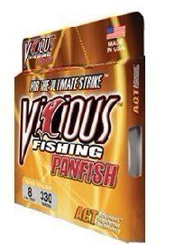 Vicious Panfish Line Hi-Vis Yellow 330yd 10lb