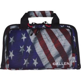 Allen Victory Duplex Handgun Case 13 in. Red White and Blue