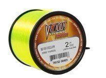 Vicious Panfish Line 1/4lb Spool Yellow 8lb