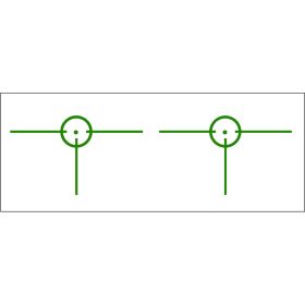 Gunstar Tactical 3D 1 Reticle Green