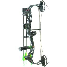 PSE Mini Burner RTS Package Black 16-26.5 in. 4-40 lbs. RH