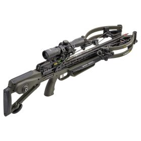 TenPoint Viper 430 Crossbow Package ACUslide Rangemaster 100 Scope Moss Green