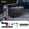VEVOR Truck Bed Storage Box, Lockable Lid, Waterproof ABS Wheel Well Tool Box 6.6 Gal/20 L with Password Padlock, Compatible with Super Duty 2017-2021