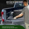 VEVOR Truck Bed Storage Box, Lockable Lid, Waterproof ABS Wheel Well Tool Box 6.6 Gal/20 L with Password Padlock, Compatible with Super Duty 2017-2021