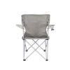 Classic Folding Camp Chairs, with Mesh Cup Holder,Set of 4, 32.10 x 19.10 x 32.10 Inches