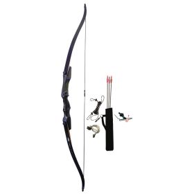 PSE Pro Max Traditional Recurve Bow Set Wood Riser 62 in. 35 lbs. RH